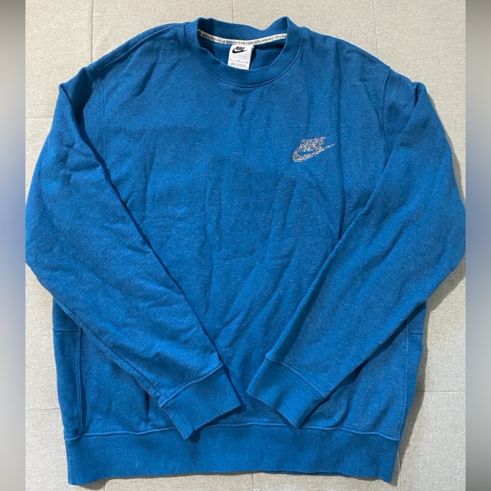 Nike Move To Zero Blue Sweater Sweatshirt